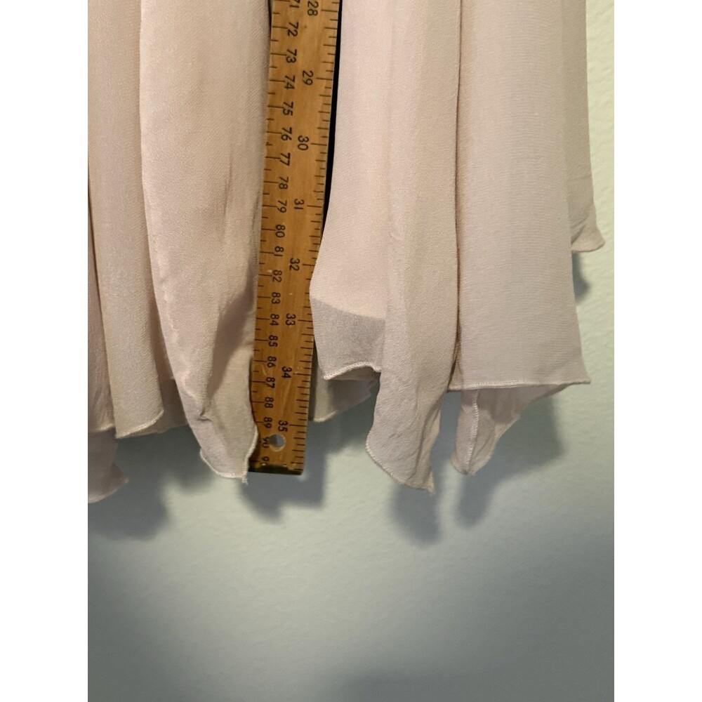 Free People Tatiana Beaded Swing Dress Size 2 Blush Pink Fairy Boho Ethereal - Picture 12 of 14